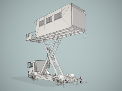 Airport Autolift --399-- 3D Model