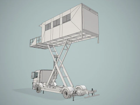 Airport Autolift --399-- 3D Model