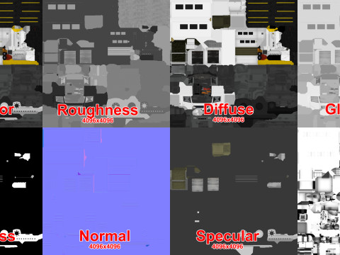 Airport Autolift --399-- 3D Model