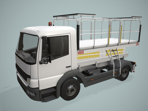 空港オートリフト --400-- 3Dモデル