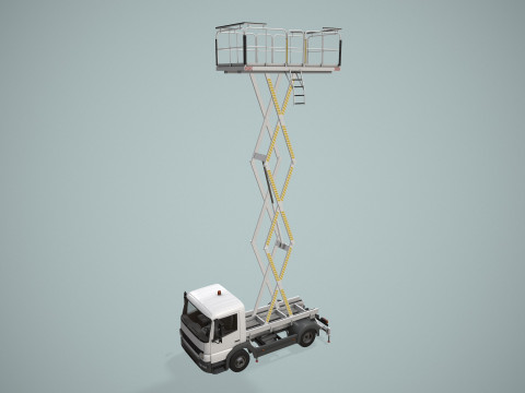 空港オートリフト --400-- 3Dモデル
