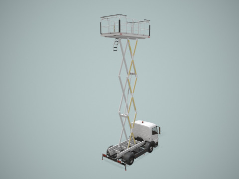 空港オートリフト --400-- 3Dモデル