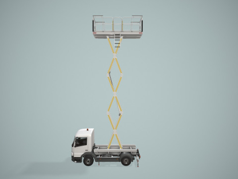 空港オートリフト --400-- 3Dモデル