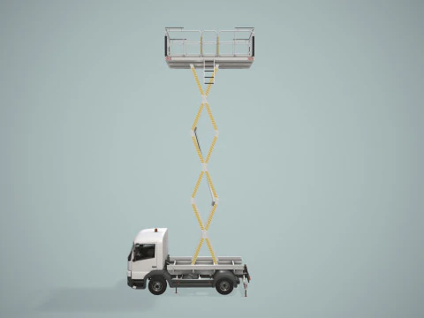 Airport Autolift --400-- 3D Model