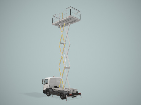 空港オートリフト --400-- 3Dモデル