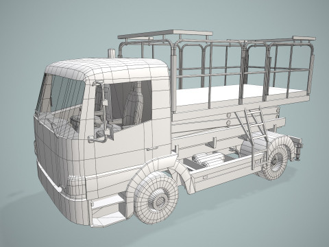 空港オートリフト --400-- 3Dモデル
