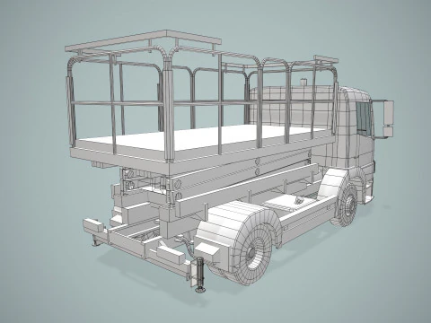 Airport Autolift --400-- 3D Model
