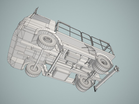 空港オートリフト --400-- 3Dモデル