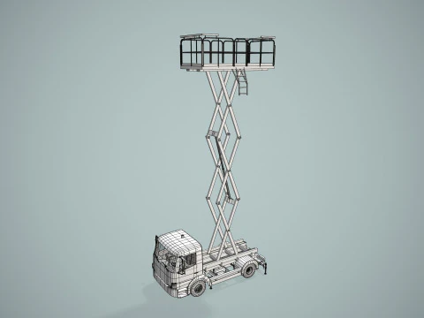 Airport Autolift --400-- 3D Model