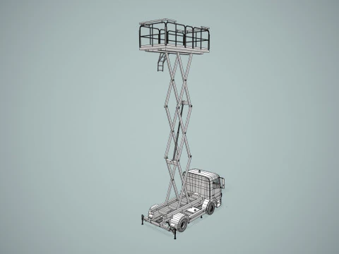 Airport Autolift --400-- 3D Model