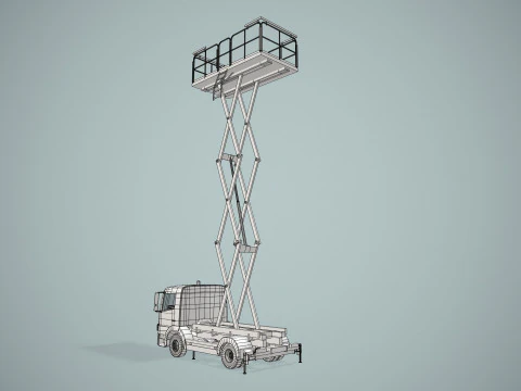 Airport Autolift --400-- 3D Model