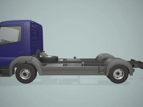 Truck Chassis --401-- 3D Model