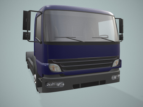 卡车底盘--401-- 3D 模型