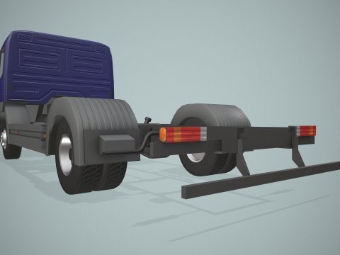 卡车底盘--401-- 3D 模型