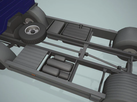 Truck Chassis --401-- 3D Model