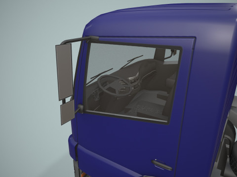 卡车底盘--401-- 3D 模型