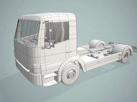 Truck Chassis --401-- 3D Model