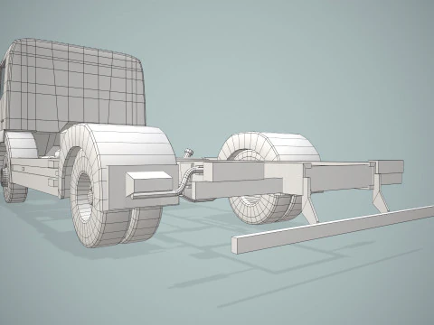 Truck Chassis --401-- 3D Model