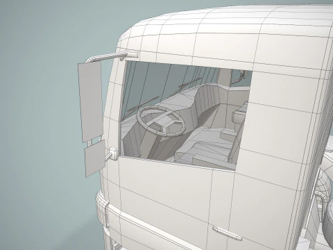 Truck Chassis --401-- 3D Model