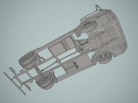 Truck Chassis --401-- 3D Model