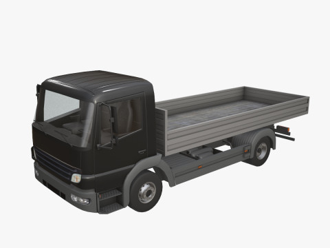 Camion-benne --402-- Modèle 3D