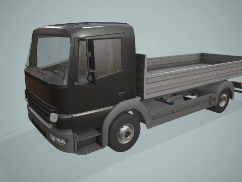 Dump Truck --402-- 3D Model