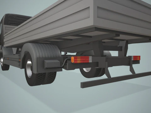 Dump Truck --402-- 3D Model