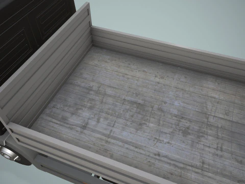 Dump Truck --402-- 3D Model