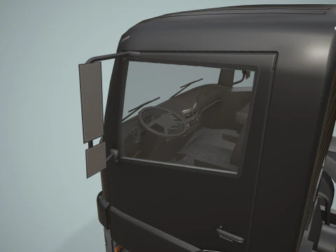 Dump Truck --402-- 3D Model