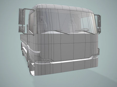 Dump Truck --402-- 3D Model