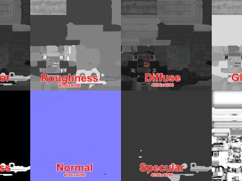 Dump Truck --402-- 3D Model