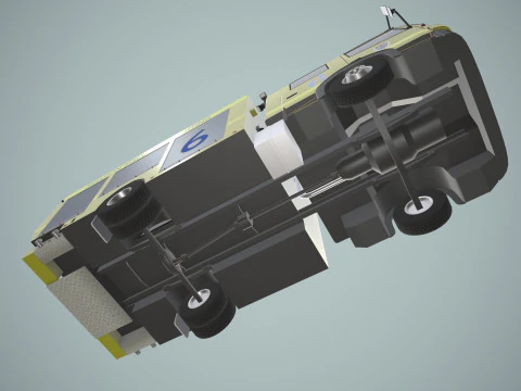 ARFF Fire Fighting Truck --403-- 3D Model