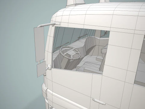 ARFF Fire Fighting Truck --403-- 3D Model