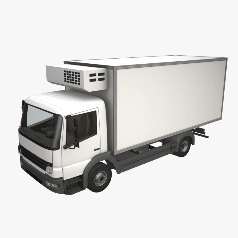 냉장고 트럭 --404-- 3D 모델 .c4d .max .obj .3ds .fbx .stl .blend