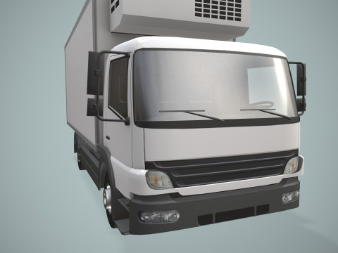 Truk Kulkas --404-- Model 3D