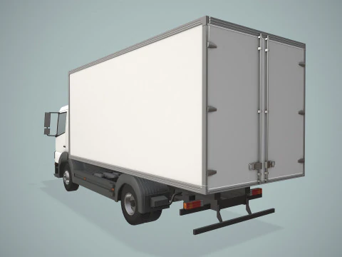 냉장고 트럭 --404-- 3D 모델