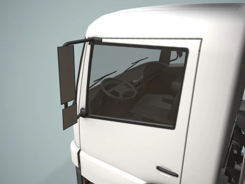 냉장고 트럭 --404-- 3D 모델