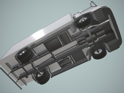 Truk Kulkas --404-- Model 3D