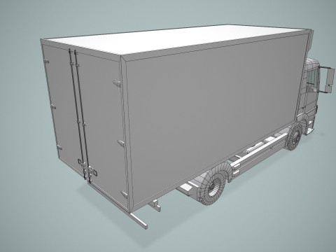 Truk Kulkas --404-- Model 3D