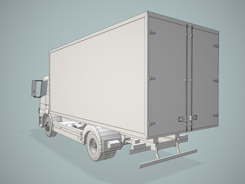 Truk Kulkas --404-- Model 3D