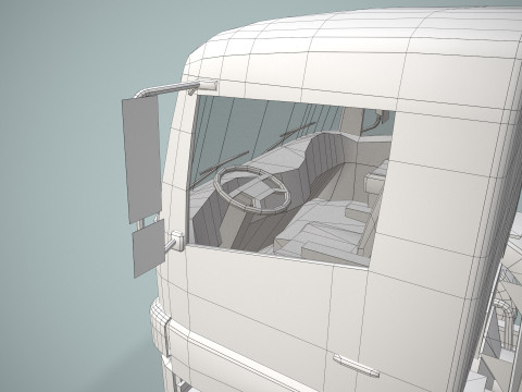 Truk Kulkas --404-- Model 3D