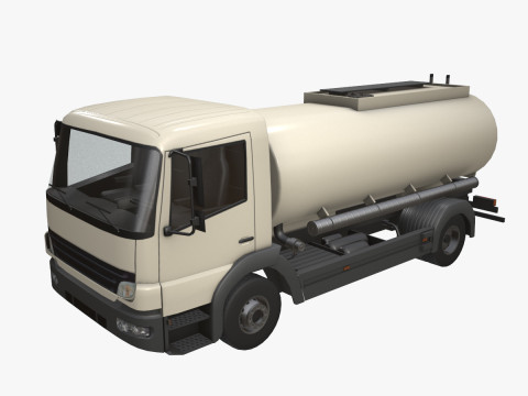 Tanker Truck --406-- 3D Model