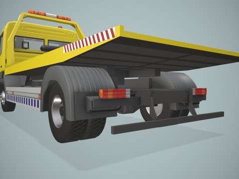 Truk Derek --407-- Model 3D