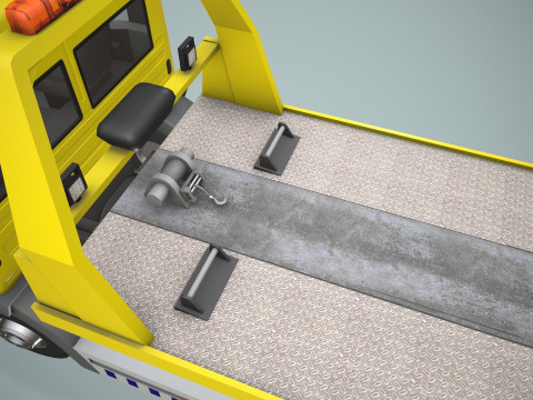 Truk Derek --407-- Model 3D