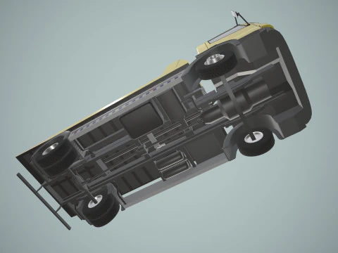 Tow Truck --407-- 3D Model