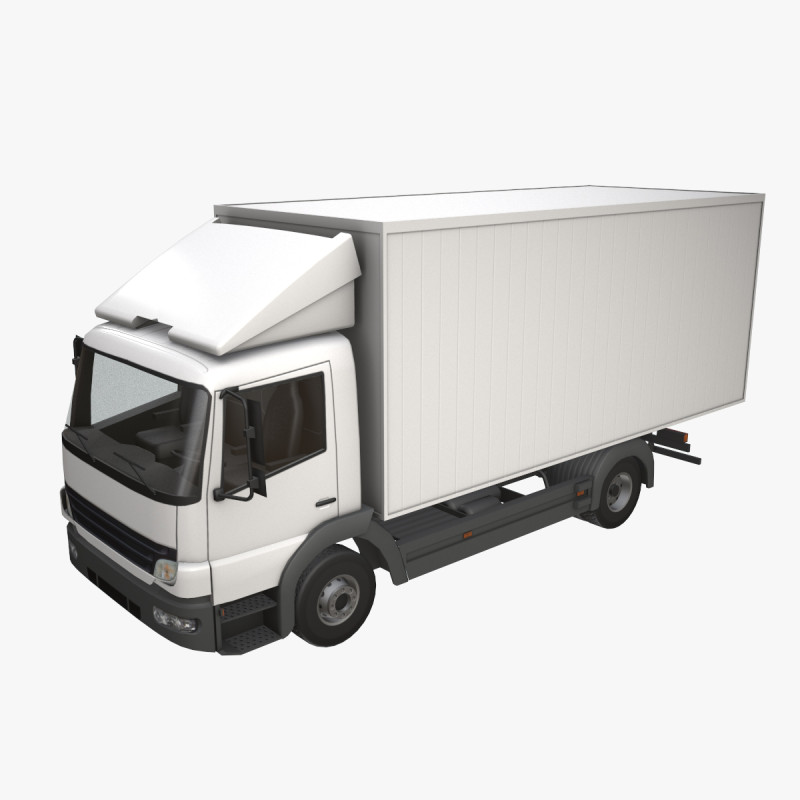 Furgone furgone --408-- Modello 3D .c4d .max .obj .3ds .fbx .stl .blend