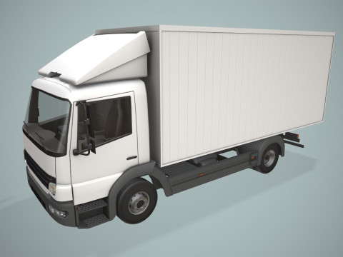 Furgone furgone --408-- Modello 3D