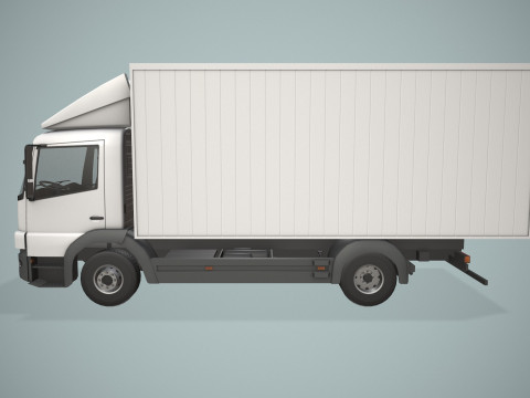 Furgone furgone --408-- Modello 3D