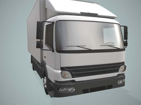 Furgone furgone --408-- Modello 3D