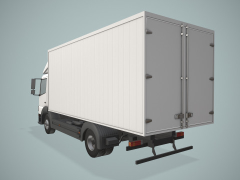 Furgone furgone --408-- Modello 3D